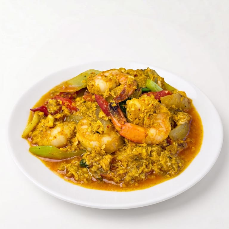 Delicious Green Curry Awaits